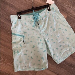 Under Armour Aqua Swim Shorts Sz 36